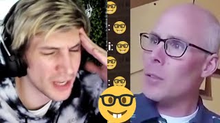 xQc reacts to Principal Stands Up to Officers and Defends His Student | Audit the Audit