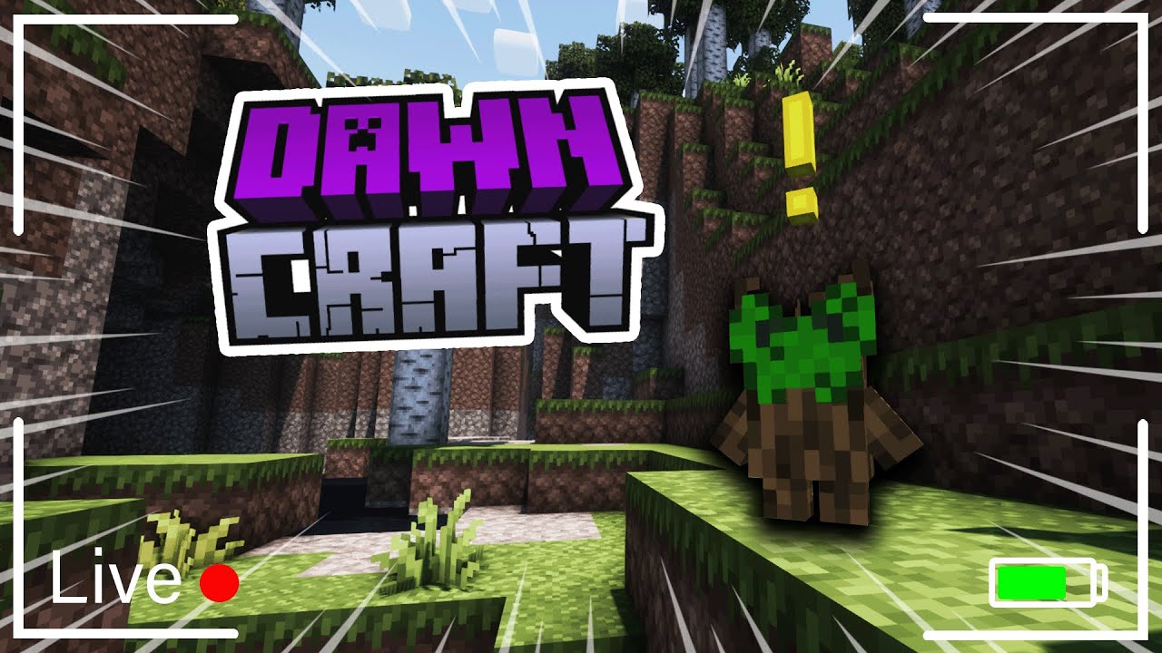 🔴The start of a new Minecraft Adventure | DawnCraft - YouTube