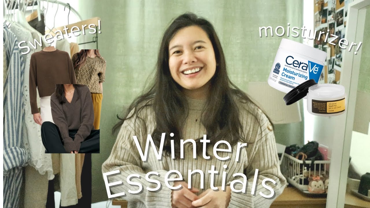 Winter Essentials | What I need to survive winter - YouTube