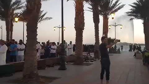 على كورنيش جدة تلاوة خاشعة للشيخ خالد حامد الخيثمي