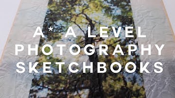 A* A Level Photography Sketchbook Tour! (full marks)