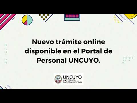 Portal Personal UNCUYO: gestioná tu parte de inasistencia