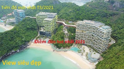 Tiến độ và view thực tế siêu đẹp Tổ hợp nghỉ dưỡng Flamingo Cát Bà