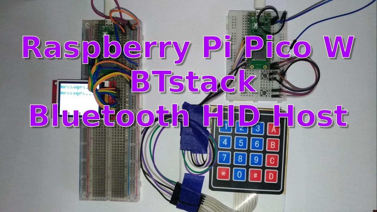 [Raspberry Pi Pico W] BTstack: Ep 5. Bluetooth HID Host