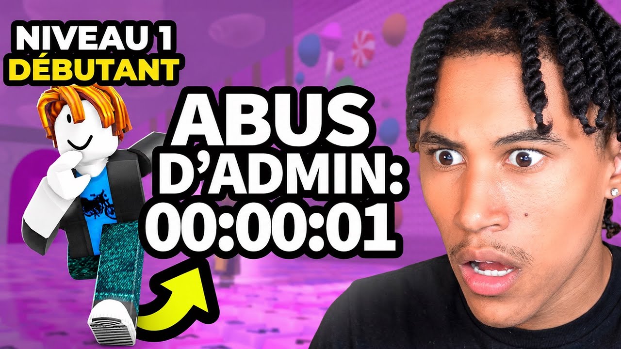J’ai Recommencé en utilisant les Admin Abuse dans +1 Évasion de Clavier !