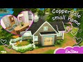 Small Copperdale home in The Sims 4 - Speedbuild | No CC 🌸🎀