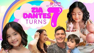 Ate Z Turns 7! 🥳🎂🎉🎈💖 #ZiaDantes #MarianRivera #DingdongDantes #TheDantesSquad