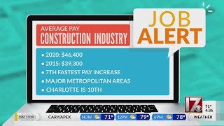 CBS 17 Job Alert - Booming construction industry in Triangle