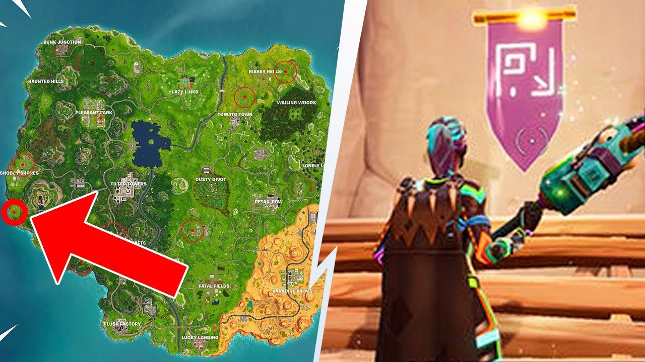 fortnite desafios fortnitebattleroyale - ubicacion de las piezas de rompecabezas fortnite semana 8