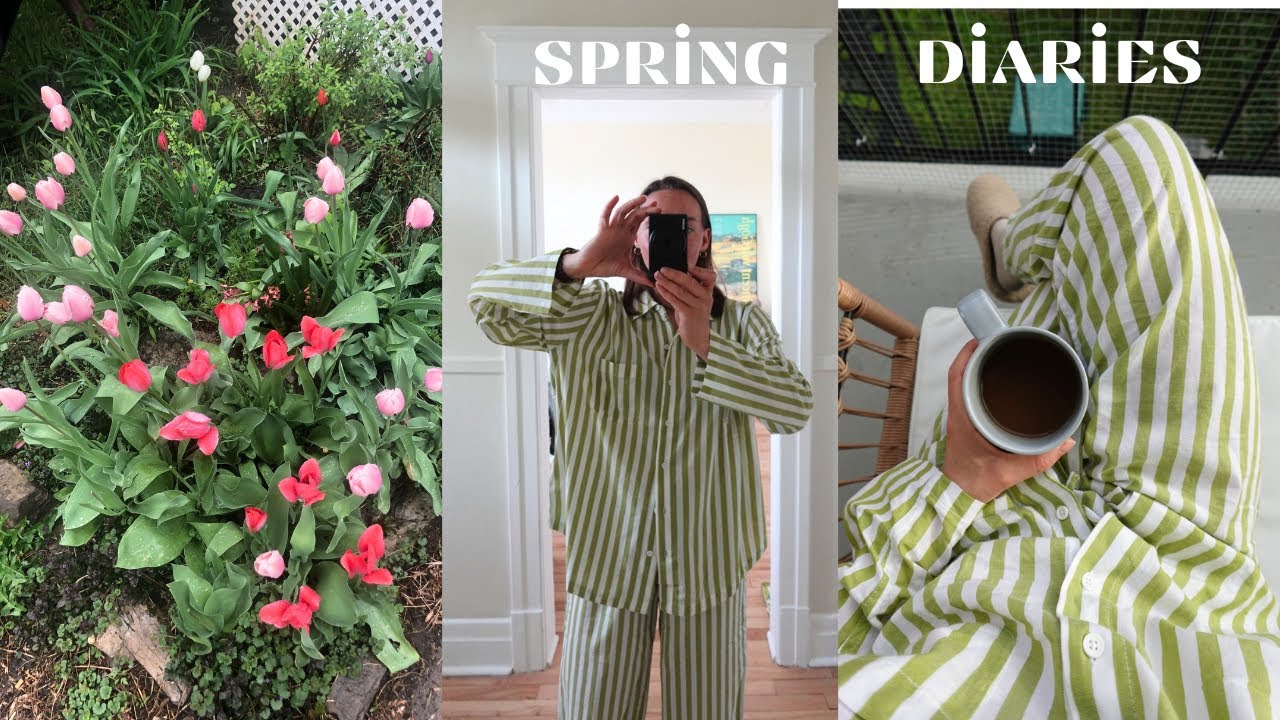 spring diaries | new in organic basics & flower walks