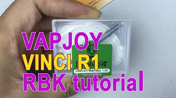 How to Open PnP R1 Coil Head and Rebuild with VAPJOY DIY Rebuild Kit | Tutorial