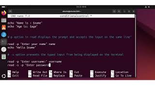 Full Linux Shell Script Part2 Conditional Control News