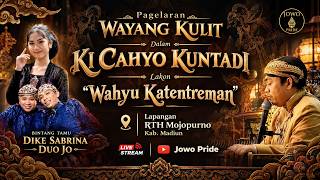 🔴LIVE Wayang Kulit Ki Cahyo Kuntadi BT Dike Sabrina & Jo Klitik Jo Klutuk Lakon Wahyu Katentreman