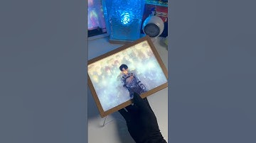 #attackontitian #lightpainting #animeart light up painting Frame glowing Frame