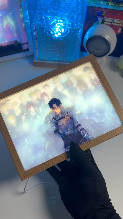 #attackontitian #lightpainting #animeart light up painting Frame glowing Frame