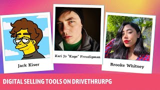 Digital Selling Tools on DriveThruRPG