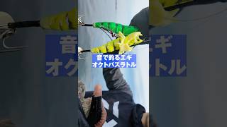 音でタコを釣る、オクトパスラトルとカニワーム、フレッシュクラブが凄い。#short #shorts