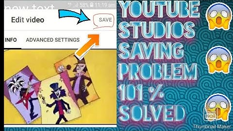 yt studios save problem | Fix issue live proof | saving problem fix 100%