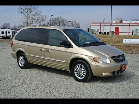 2001 Chrysler Town & Country Limited For Sale Dealer Dayton Troy Piqua