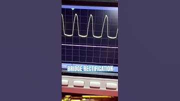 Bridge Rectification On Oscilloscope | #arduino