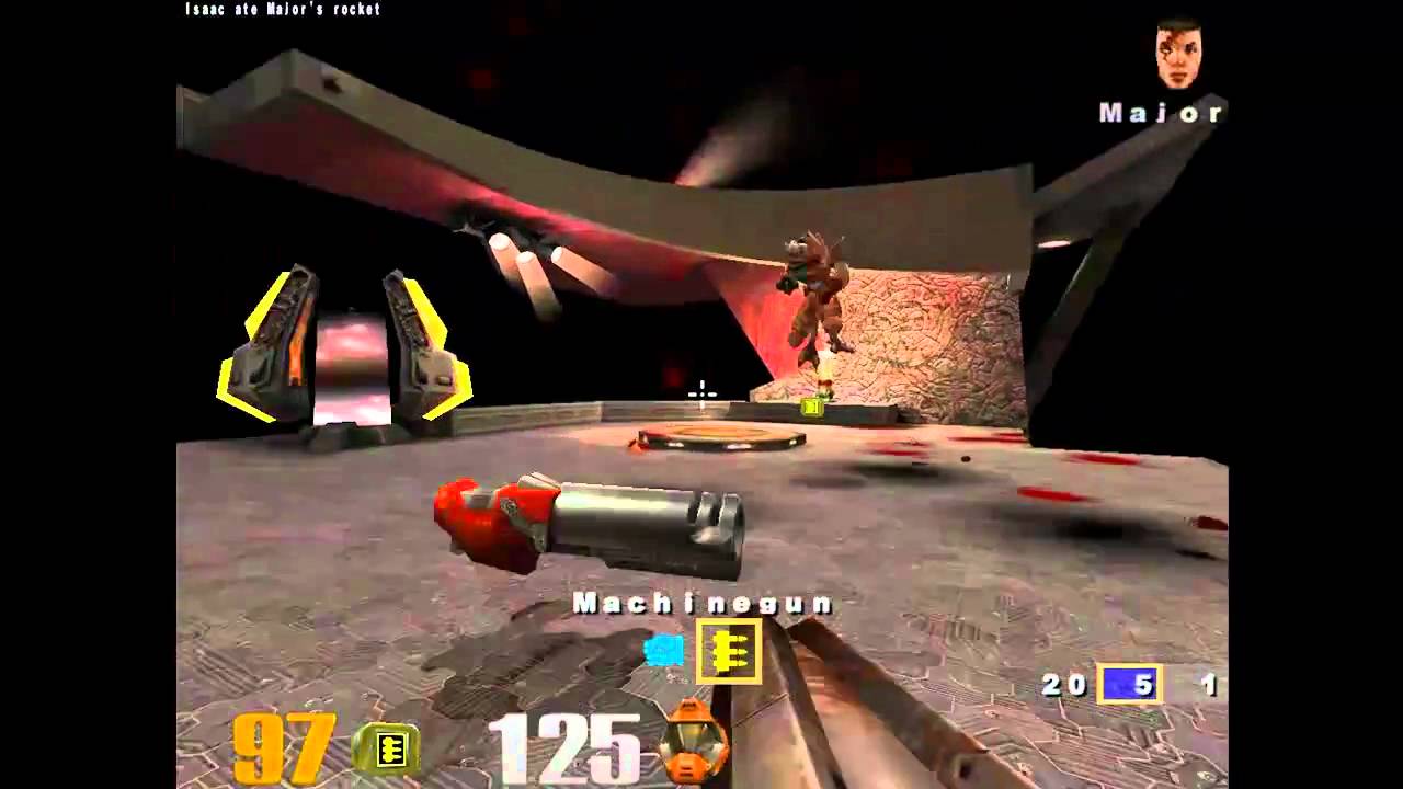 Quake 3 Arena Gameplay HD Y Redes Hamachi YouTube