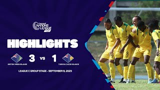 Highlights | British Virgin Islands vs Turks and Caicos | 2023\/24 Concacaf Nations League