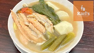 Sinigang na Salmon sa Gabi | How to Cook Sinigang | Quick and Easy Steps for Beginners