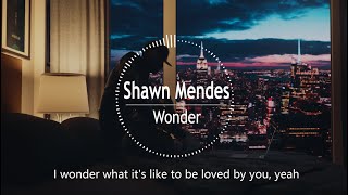 Shawn Mendes  - Wonder(lyrics)