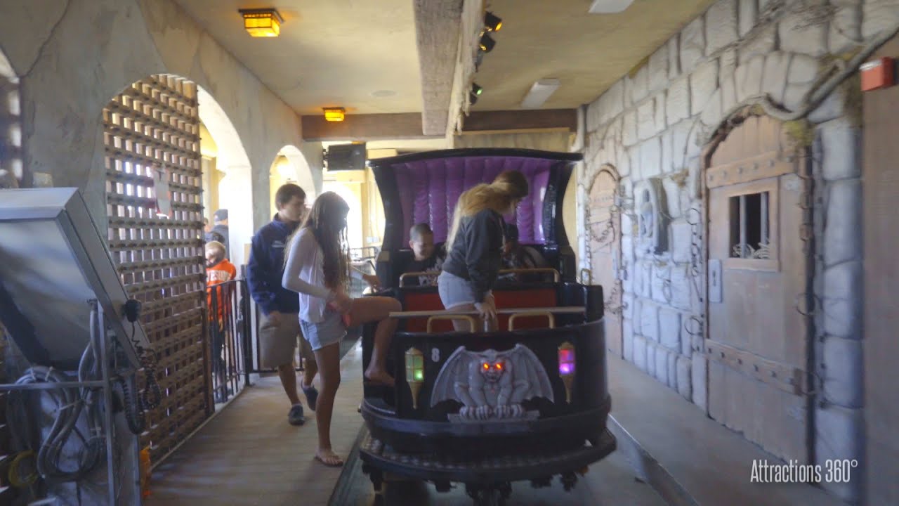 4k Haunted Castle Dark Ride At Santa Cruz Beach Boardwalk Youtube 