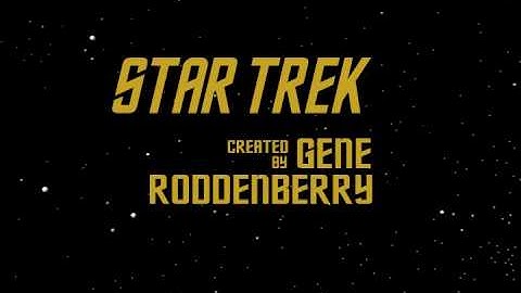 Animated Version of Live Action Star Trek Season 2 opening intro