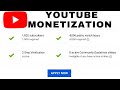 HOW I APPLIED FOR YOUTUBE MONETIZATION 🤑