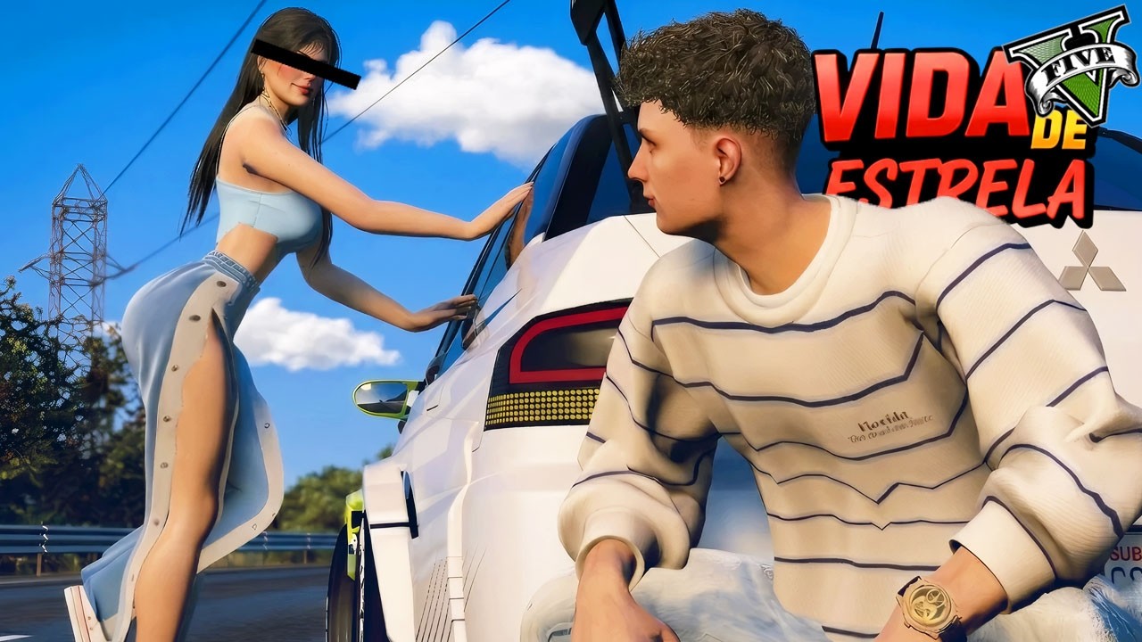 GTA V : VIDA DE ESTRELA - QUAL A IDENTIDADE DA CORREDORA MISTERIOSA?!?!?! - EP.17