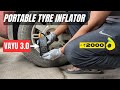 Ultra Portable TYRE INFLATOR - Portronics Vayu 3.0