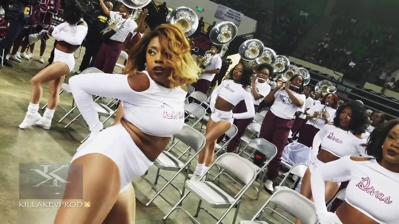 Alabama A&M University Marching Band (Divas) Humble 2017 YouTube