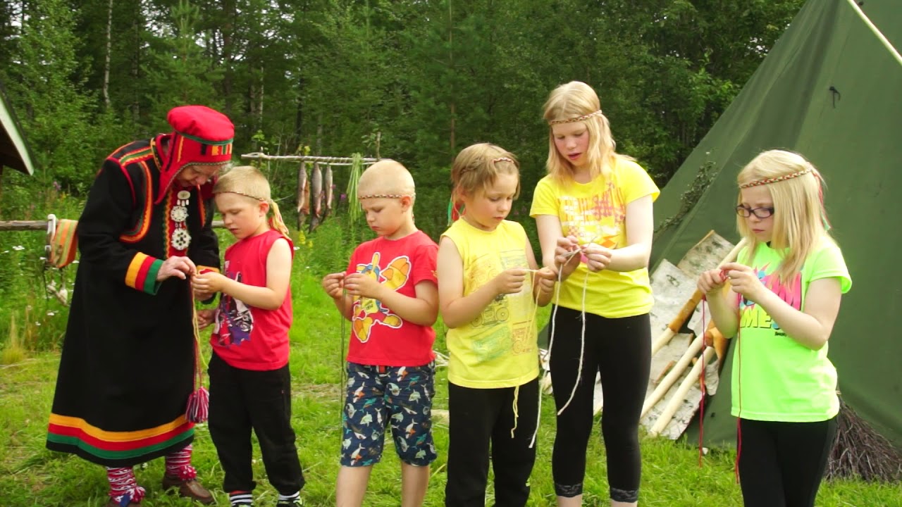 Metsäsaamelainen kesäpäivä Keminkylässä vuonna 1750