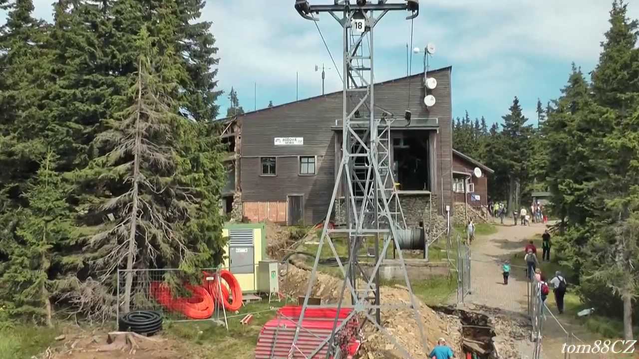 Původní lanová dráha na Sněžku