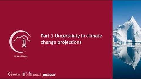 Uncertainty, Robustness and Confidence - Uncertainty in climate change projections