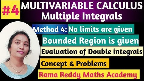 M1 JNTUH R22 How to pass | M2 R18 | Find the limits Using Region | Double integrals | Multivariable