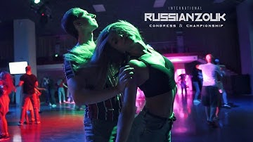 Russian Zouk Congress 2021. Evgeniy Grebtsov & Liliya Nevmyanova #Zouk improvisation