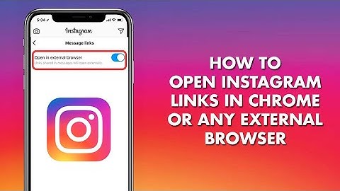 How to Open Instagram Links in Chrome or Any External Browser [Quick and Easy] | Instagram Links