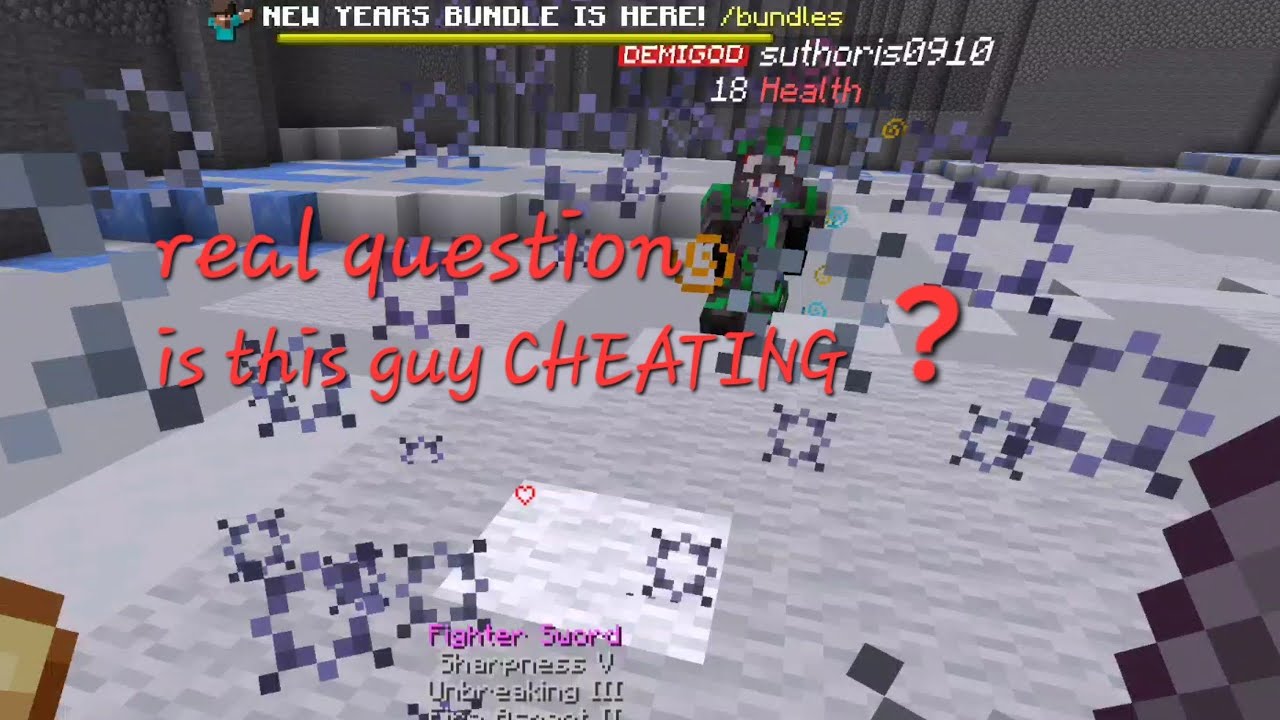 IS THIS GUY CHEATING OR NOT ? Mineville LifeSteal 