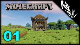 Let's play minecraft survival :: starting the asian-inspired kingdom! | episode 1
