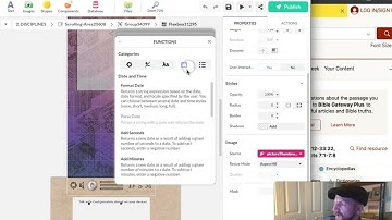Display spreadsheet data for today, in PandaSuite, no-code app builder.