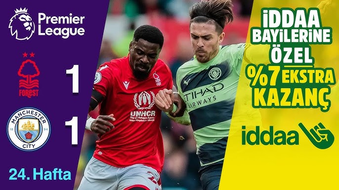 iddaa.com | Nottingham Forest 1-1 Manchester City MAÇ ÖZETİ | Premier  League - 2022/23