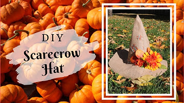 DIY Scarecrow Hat