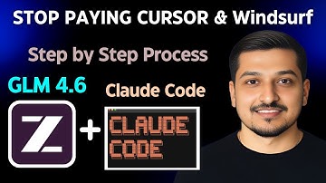 GLM 4.6 + Claude Code Full Setup Guide : CURSOR/Windsurf Alternative