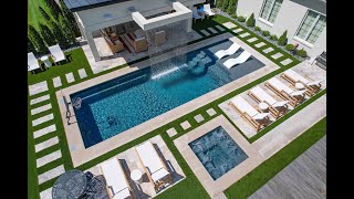 Stunning Pool and Outdoor Living Space construction Start to Finish