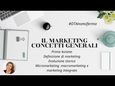 Video: Concetti Di Marketing