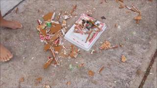 Gingerbread House Destruction 2016