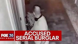 Accused serial burglar arrested in Orlando after committing other burglaries: Police